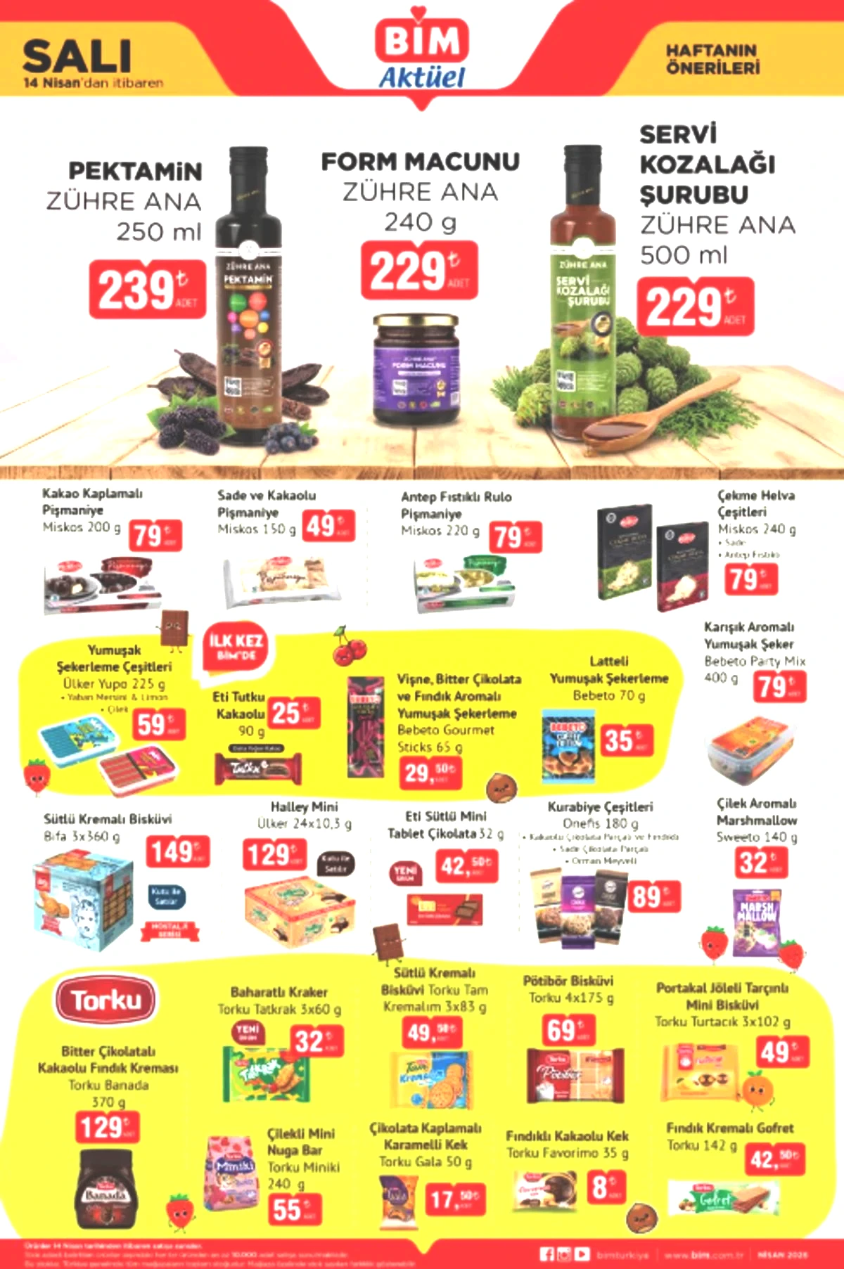 BİM Aktüel Haftanın Önerileri kataloğu