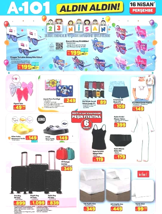 A101 KATALOG BU HAFTA 16 NİSAN 2026 - TAM LİSTE BROŞÜRÜ EN SON ÜRÜNLER